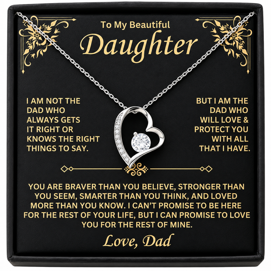 Test Product - Dad to Daughter Pearl Necklace