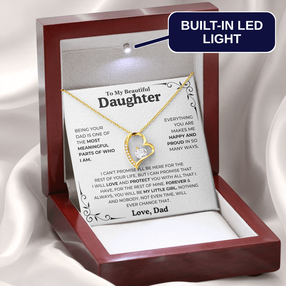 Test Product Dad to Daughter Pearl Necklace