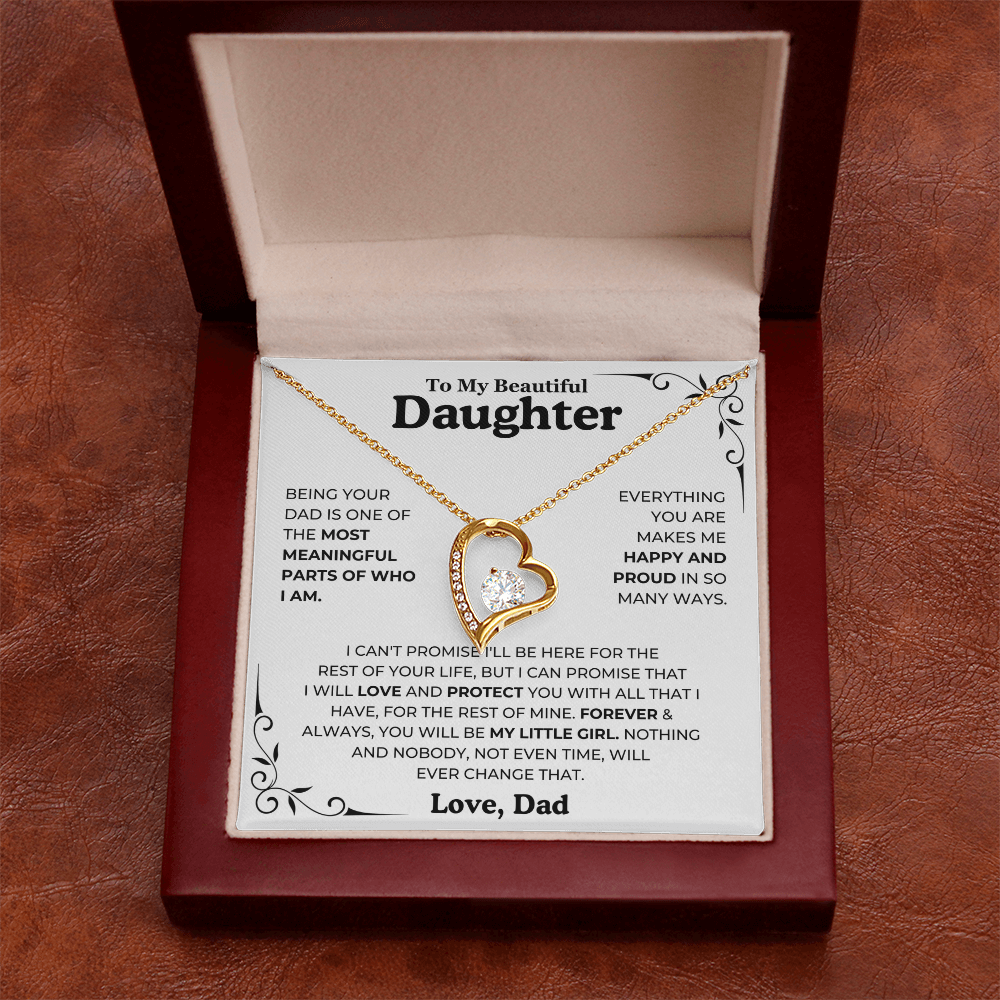 Test Product Dad to Daughter Pearl Necklace