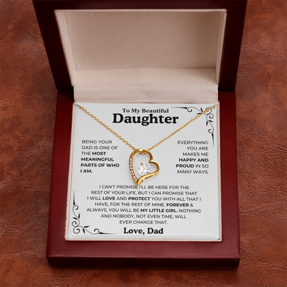 Test Product Dad to Daughter Pearl Necklace