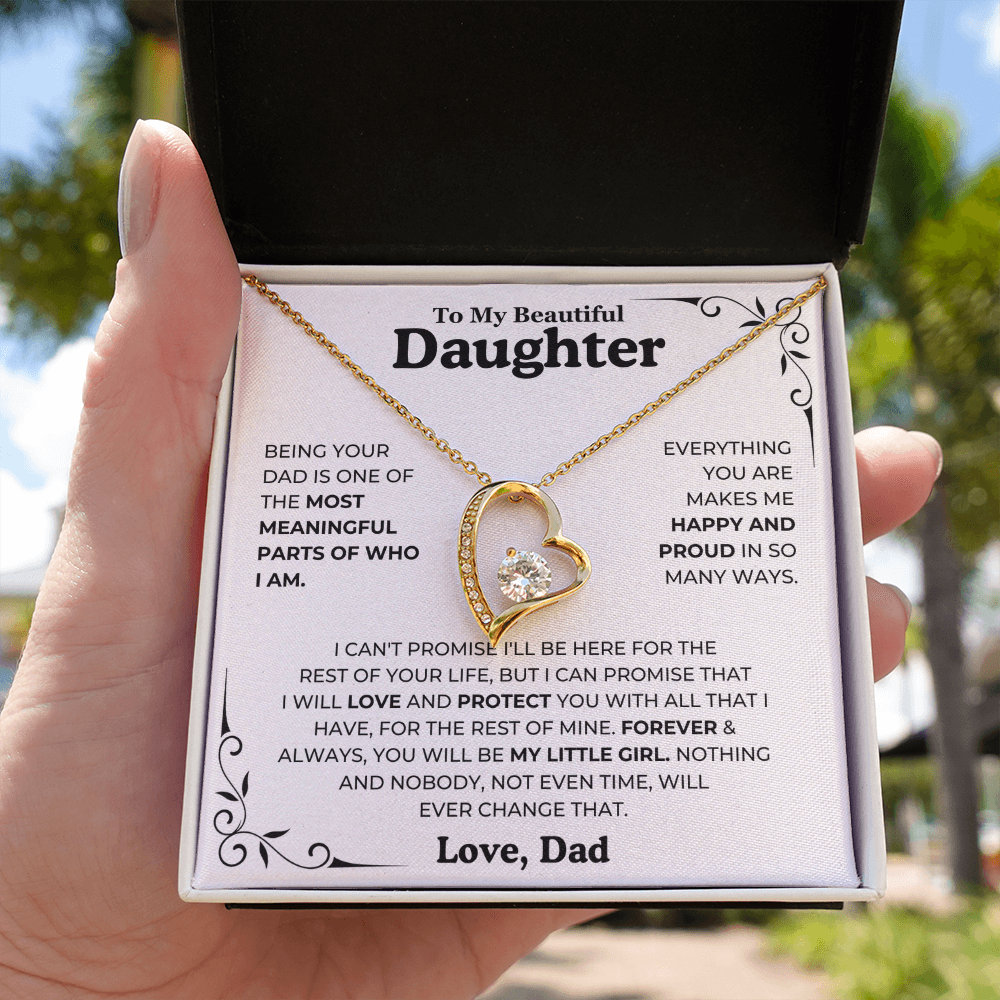 Test Product Dad to Daughter Pearl Necklace